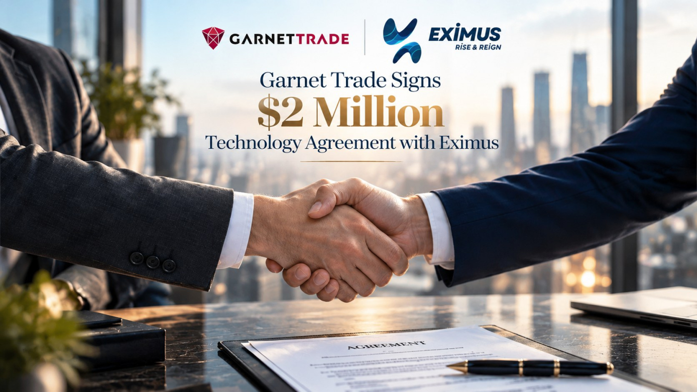 Garnet Trade and Eximus technology agreement announcement: Why Garnet Trade Is Putting $2 Million Into a Technology Partnership With Eximus