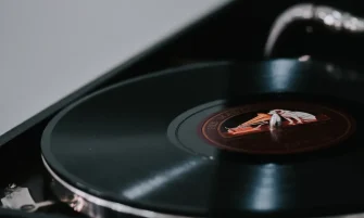liquid-filled vinyl records