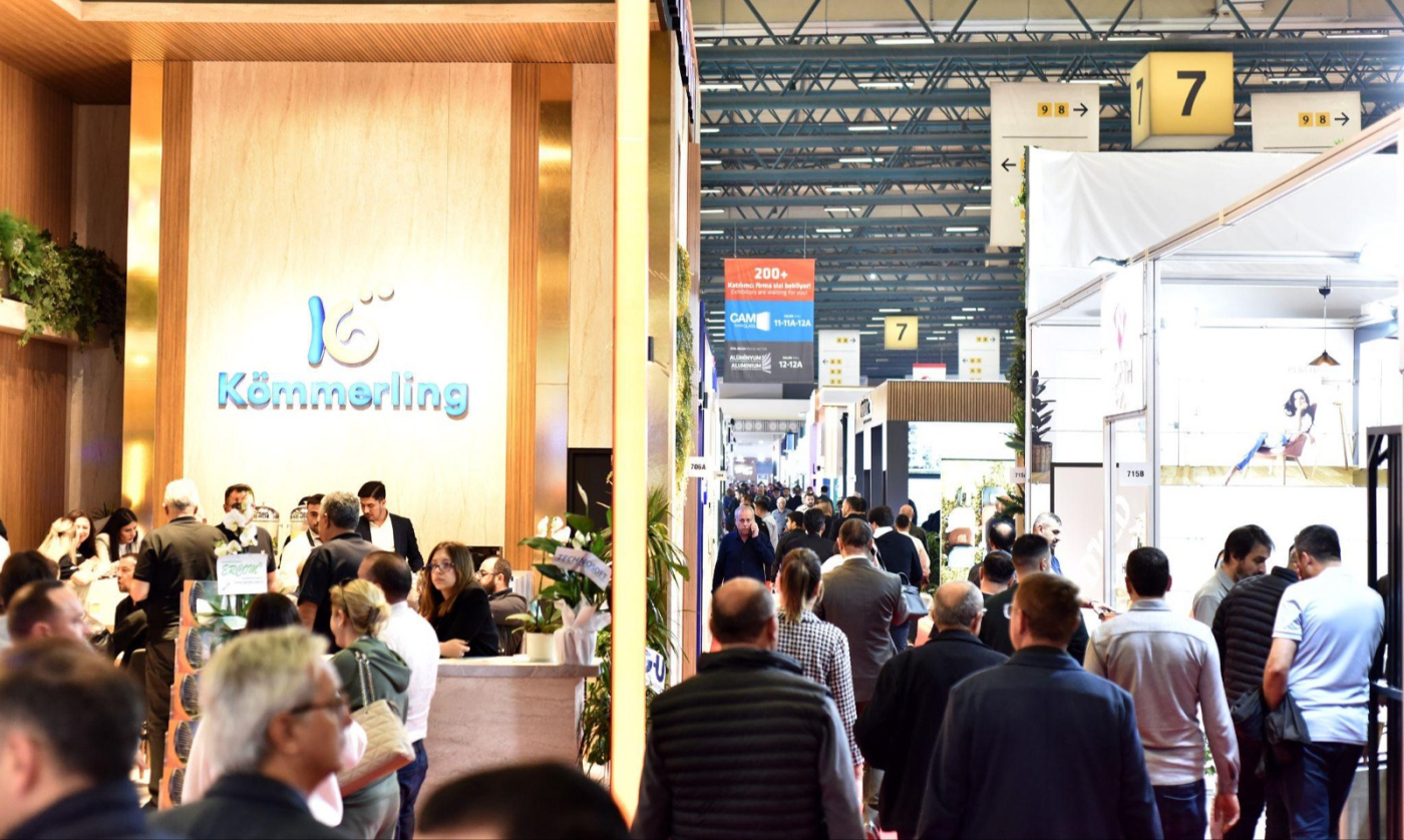 Tüyap Fair and Congress Center welcomes two sector fairs in November 2026: exhibition stands at the Eurasia Window & Door and Eurasia Glass Fairs, Tüyap Fair and Congress Center